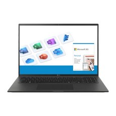 LG전자 그램16 노트북 옵시디안 블랙 16Z90P-OA7LK (i7-1165G7 40.6cm WIN10 Home)
